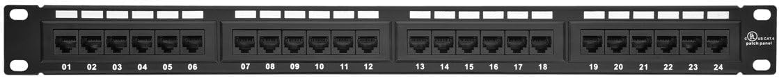 Monoprice Cat6 110-Type Patch Panel (568A/B Compatible)