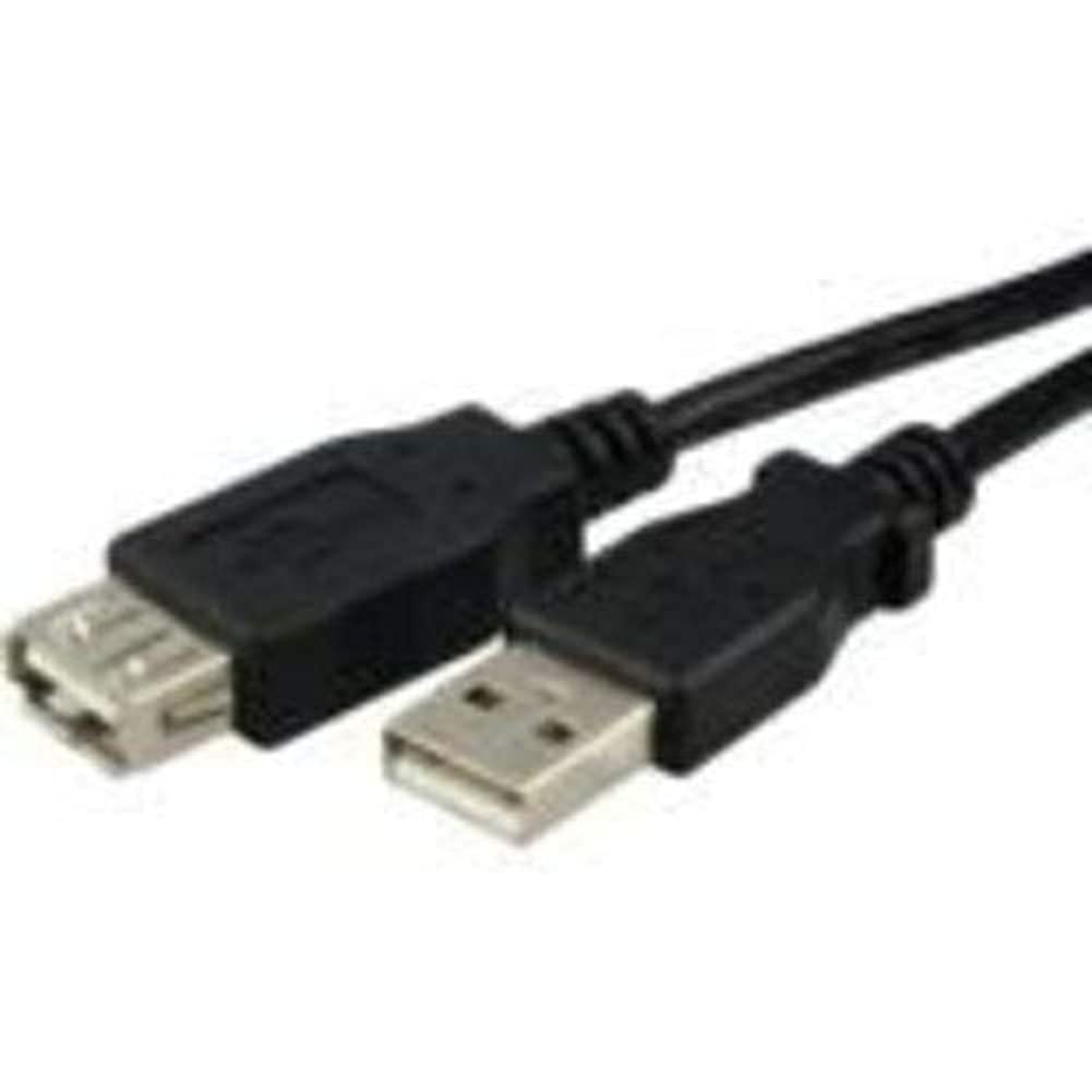 Unirise USB-AA-06F USB 2.0 Cable A Male to A Male 6 FEET Black