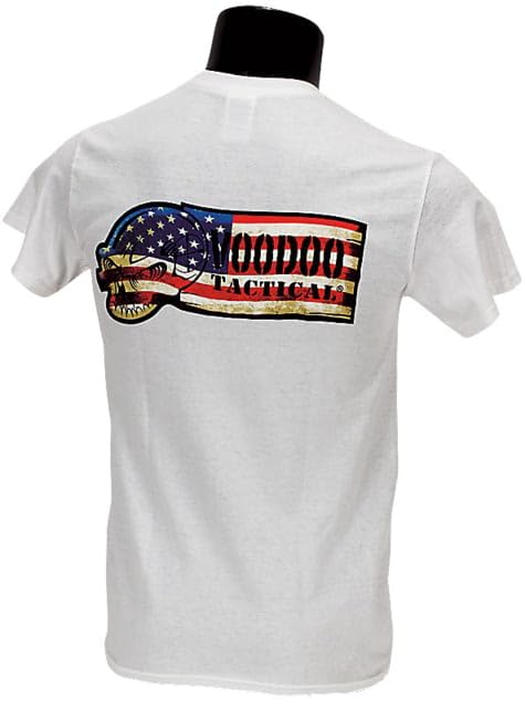 VooDoo Tactical Patriot Banner Ribbon Logo T-Shirt