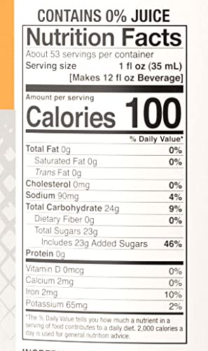 Sqwincher Liquid Concentrate, Orange, 64 fl oz (Pack of 6)