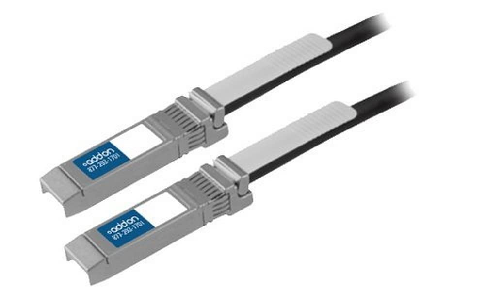 AddOn Add-On Computer Arista Networks Compatible 10GBase-CU SFP+ to SFP+ Direct Attach Cable (CAB-SFP-SFP-5M-AO)