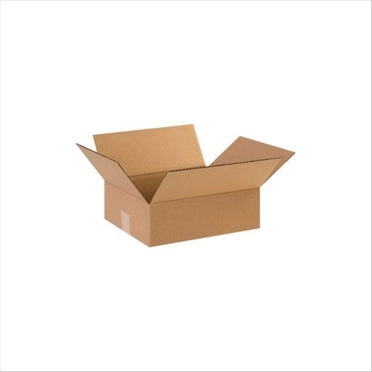 Partners Brand Corrugated Boxes, 12 x 10 x 4 in, Kraft, Pack of 25