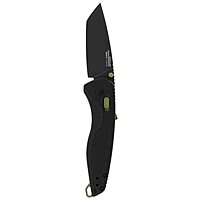 SOG Aegis AT Tanto Assisted Folding Knife, Ambidextrous AT-XR Lock, Heat-Treated D2 Blade, Ergonomic Handle