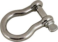 Sea-Dog Bow Shackle - 7/8" Diameter, 1" Opening, 316 Cast Stainless Steel