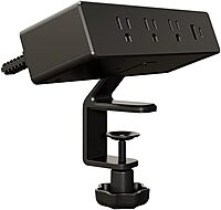 Vari Power Hub - Desk Mount Power Charging Station with Multiple Outlets - 5 AC Outlets, 2 USB Ports
