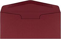 JAM PAPER Premium Dark Red Invitation Envelopes