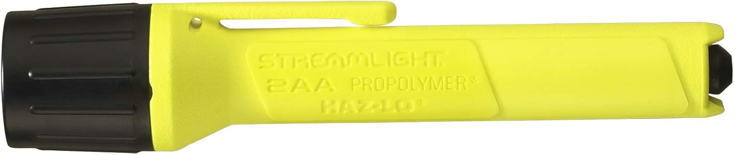 STREAMLIGHT 2AA ProPolymer HAZ-LO Intrinsically Safe LED Flashlight