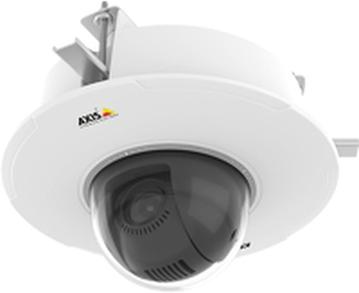 AXIS 01172-001 T94P01L Indoor/Outdoor Recessed Mount for M5525-E PTZ Dome Network Camera - White