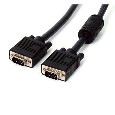 StarTech.com M/M HD15 High Resolution VGA Cable, 15ft, Black
