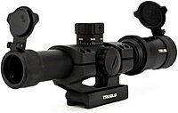 TRUGLO TRU-BRITE 30 Series Dual-Color Illuminated Reticle Rifle Scope with Mount