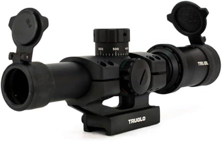 TRUGLO TRU-BRITE 30 Series Dual-Color Illuminated Reticle Rifle Scope with Mount