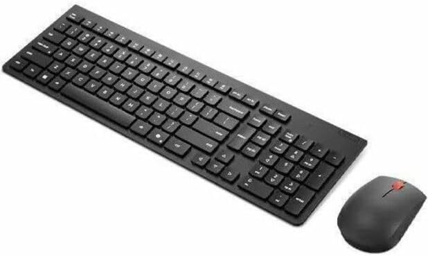 Lenovo Essential Wireless Combo Keyboard & Mouse Gen2 Black-US_English