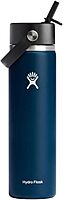 Hydro Flask Wide Mouth Flex Straw Cap Bottle - Insulated Stainless Steel