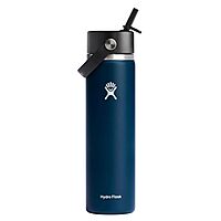 Hydro Flask Wide Mouth Flex Straw Cap Bottle - Insulated Stainless Steel