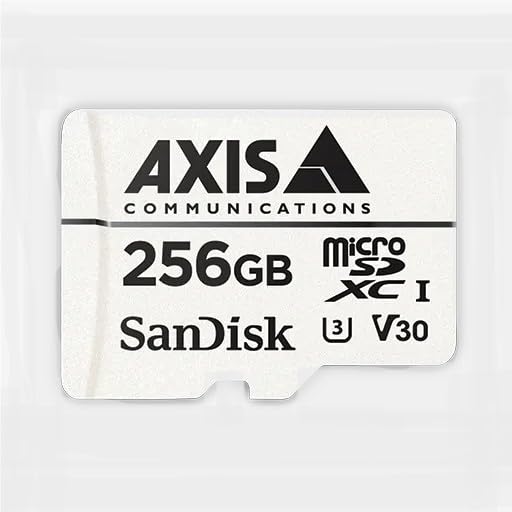 AXIS Surveillance Card 256 GB, (10PCS) are HIGH Endurance, MICROSDXC Cards