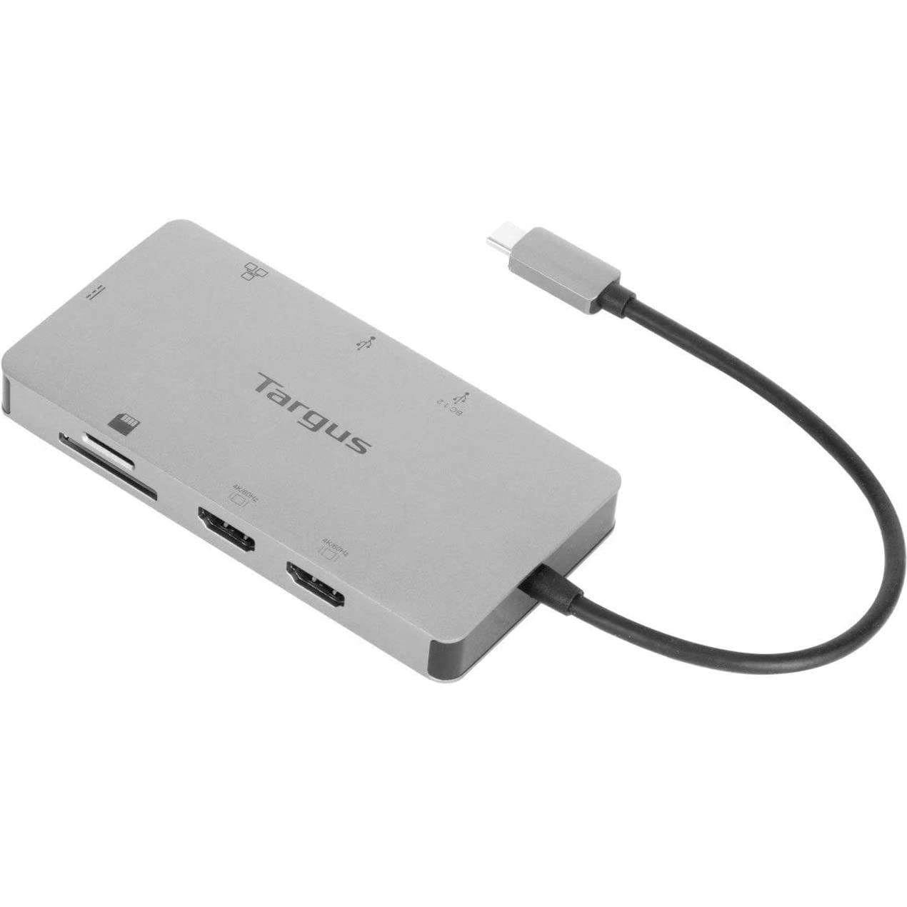 Targus USB-C Dual HDMI 4K Docking Station with 100W PD Pass-Thru - Expand Your HDMI, USB
