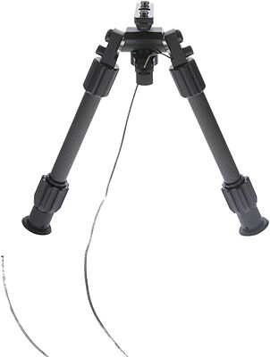 TRUGLO Tac-Pod Carbon Pro Adjustable Rifle Bipod with Pivoting Base
