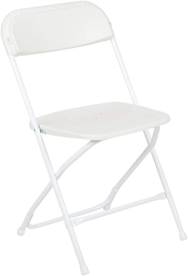 Flash Furniture Hercules Series Commercial-Grade Plastic Folding Chair - 650LB Weight Capacity