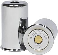 BERETTA Deluxe Nickel Plated Brass Shotgun Snap Caps Set of 2