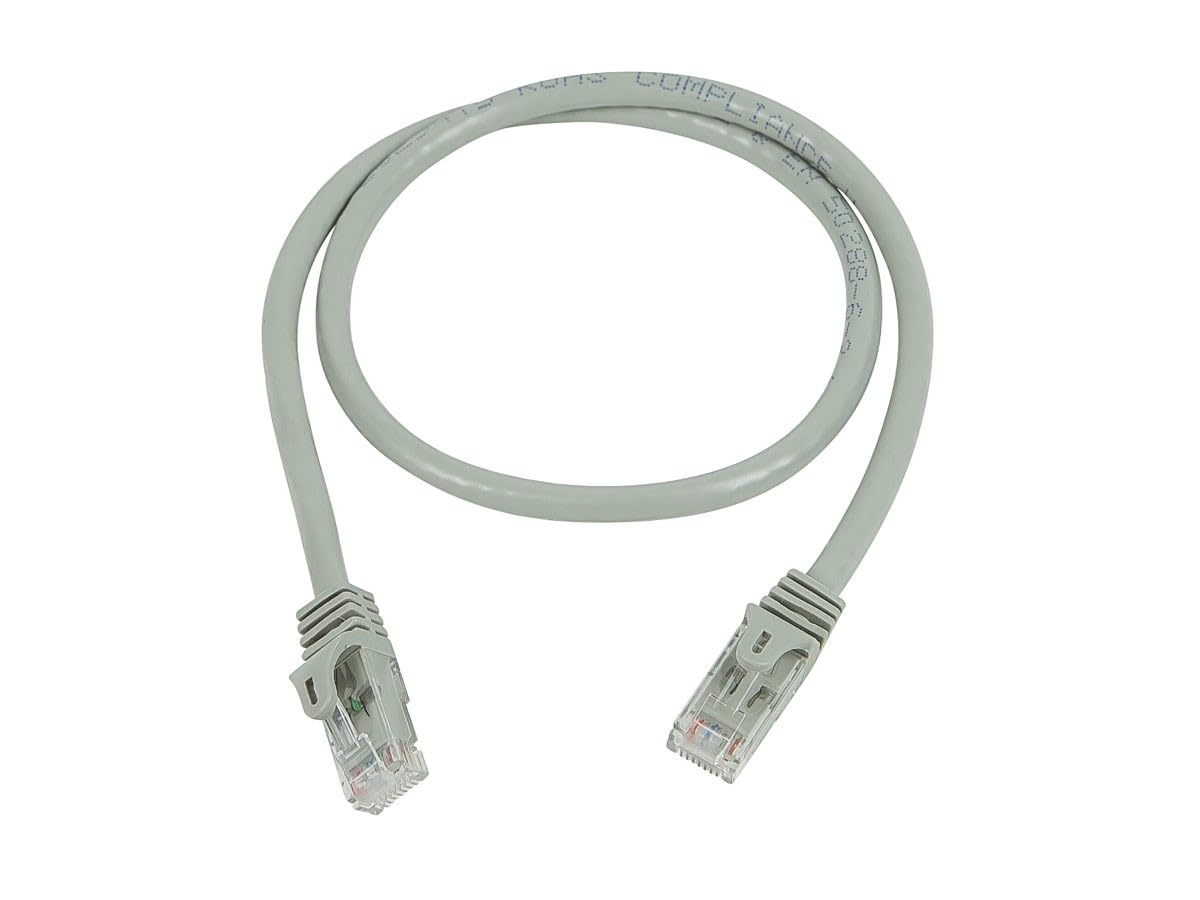 Monoprice Cat6 Flexboot Ethernet Patch Cable UTP 24AWG 550MHz Snagless RJ45