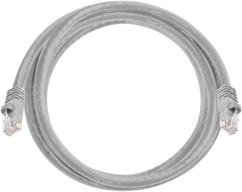 Monoprice Cat6 24AWG UTP Ethernet Patch Cable - Snagless RJ45, 550MHz, Pure Bare Copper