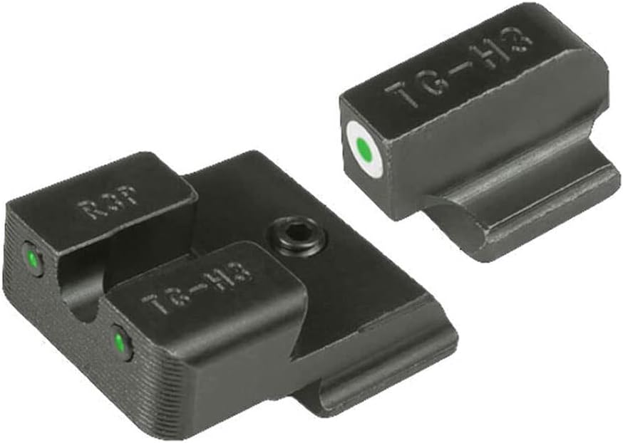 TRUGLO Tritium Pro Handgun Night Sights Compatible with Ruger Handguns