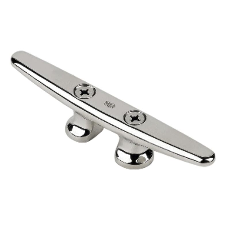 Schaefer Stainless Steel Open Base Cleat fits Up to 3/8-Inch Line