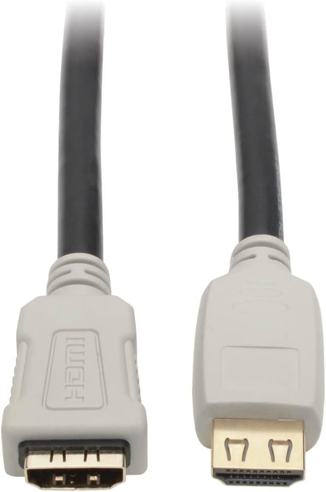 Tripp Lite High Speed 4K HDMI 2.0b Extension Cable with Gripping Connectors (M/F)