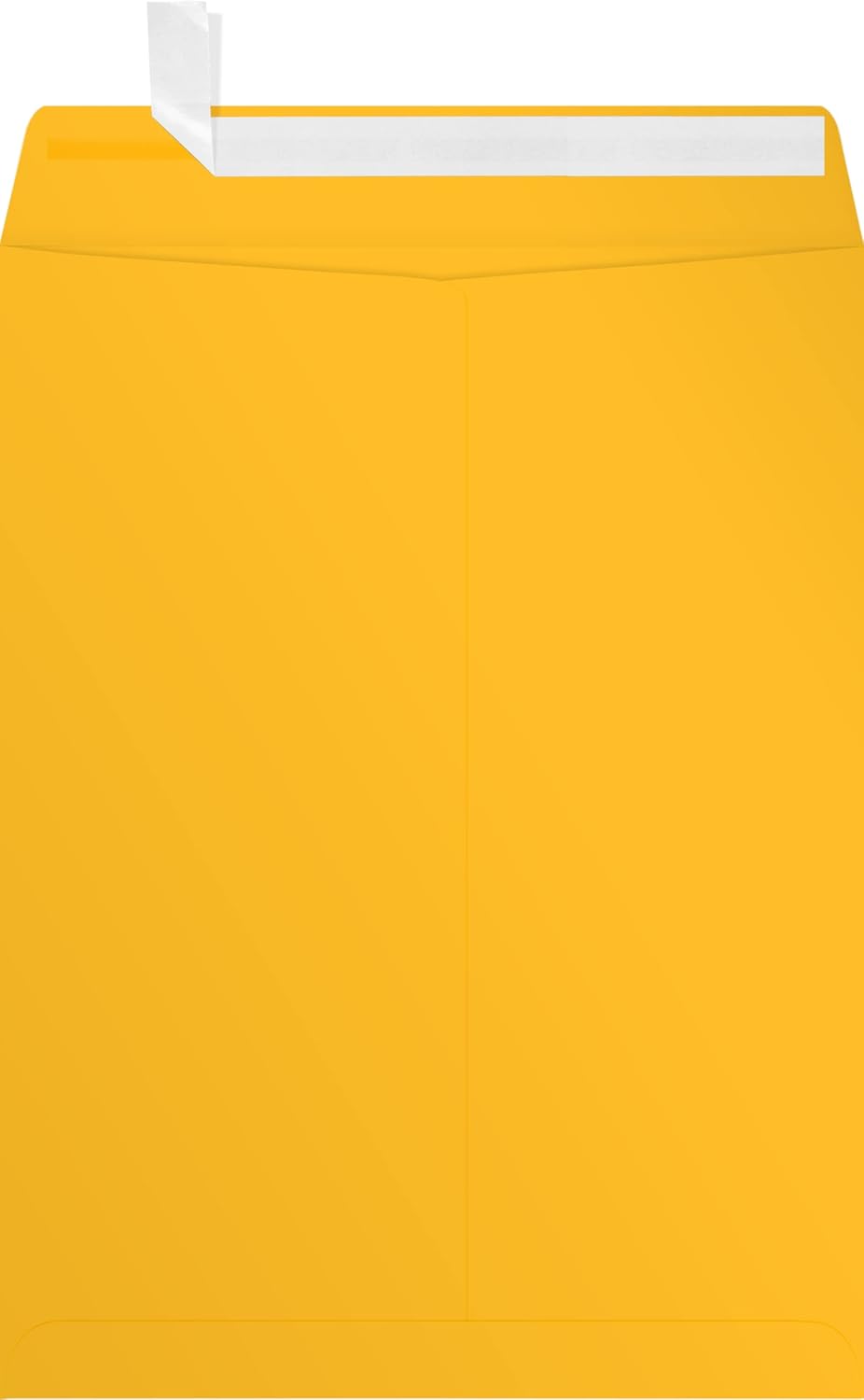 LUX Open-End 9in x 12in Envelopes, Peel & Press Closure