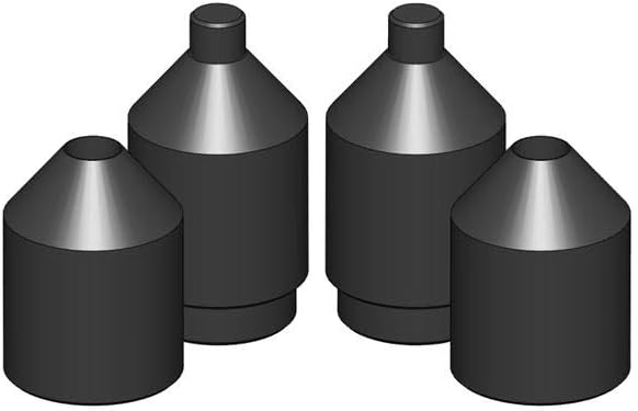 Flange Wizard Magnetic Two Hole Pin, 1/2 in, 1-7/16 in, Magnetic standard pins (496-42050-M) 1 Set