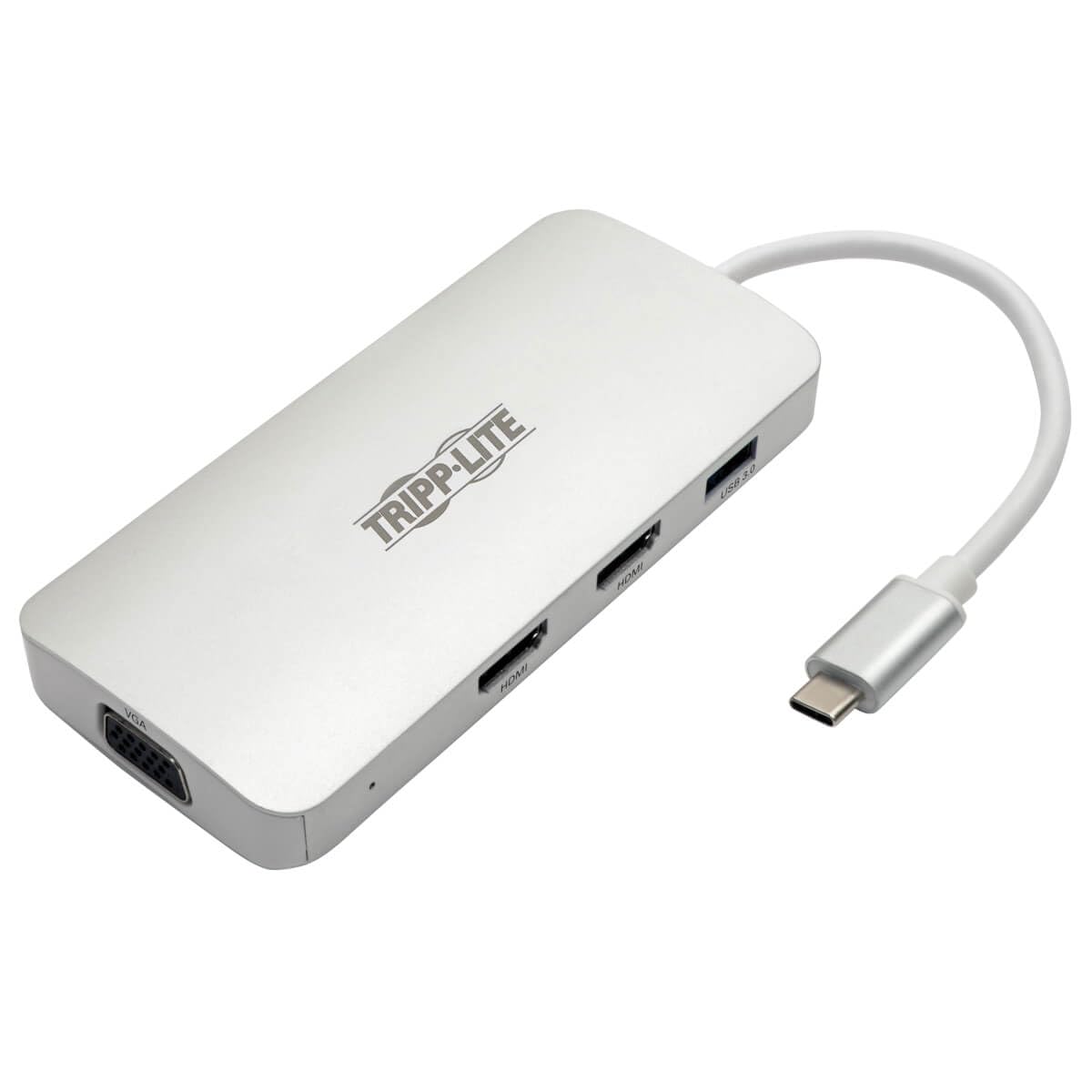 Tripp Lite USB C Docking Station w/ USB-A Hub, x2 HDMI, PD Charging 1080p @ 60Hz, Portable