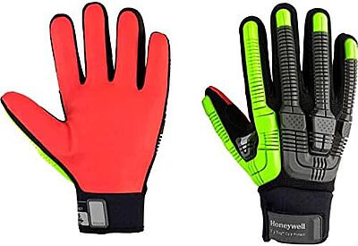 Honeywell Impact ANSI A6 Cut Palm, Slipon Cuff, XL 42-612BY/10XL