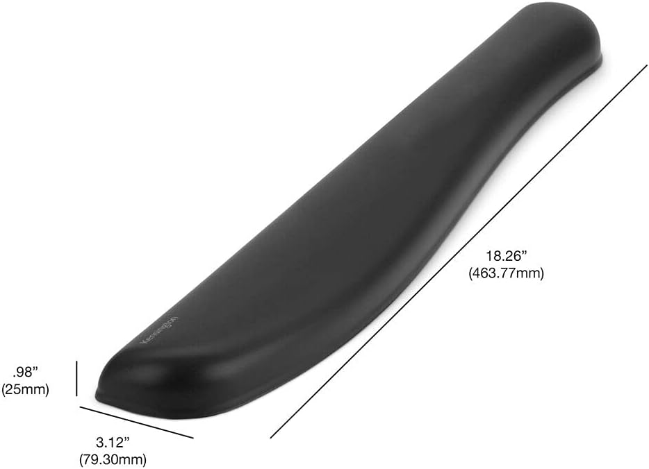 KENSINGTON ErgoSoft Gel Wrist Rest for Keyboard & Mouse
