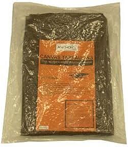 Protective Tarps - 20'x30' 10-oz. w.r.m.r.green canvas tarp