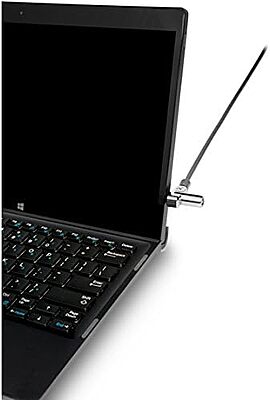 Kensington N17 Keyed Laptop Lock for Dell Laptops On Demand - Master - Master Keyed Lock - Carbon Steel - 6 ft - For Notebook, Tablet