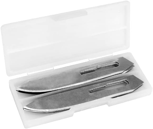Kershaw Lonerock RBK2, New Skinning and Caping Folding Knife, 2.8 inch Replaceable Surgical Blades