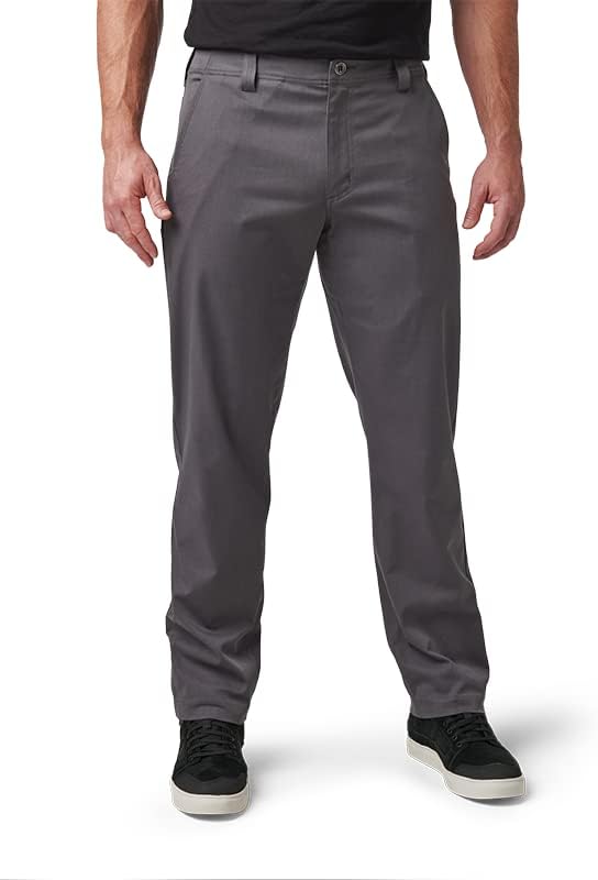 5.11 Tactical Men's Meridian Pants, Straight Fit, 6 Pockets, Style 74544 31W x 36L Flint