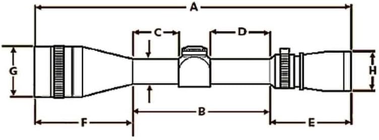 Trijicon VCOG VC18 1-8x28mm Rifle Scope, 34 mm Tube, First Focal Plane, Black, Red VC18-C-2400001
