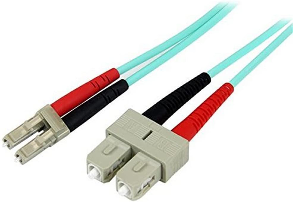 StarTech.com OM3 Multimode LSZH Duplex Fiber Optic Patch Cable