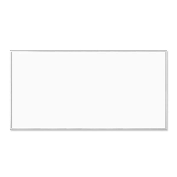 U Brands Magnetic Dry-Erase Board, 96in X 48in, Silver Aluminum Frame, Actual Size 95in X 47in (2891U00-01)