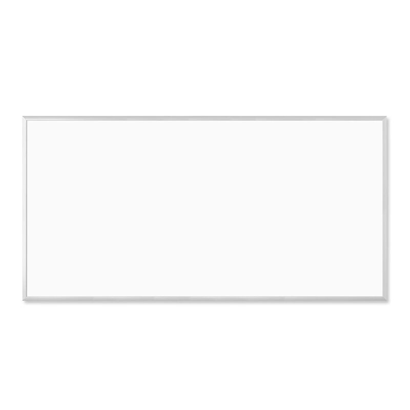 U Brands Magnetic Dry-Erase Board, 96in X 48in, Silver Aluminum Frame, Actual Size 95in X 47in (2891U00-01)