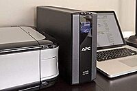 APC UPS 1500VA Battery Backup Surge Protector, BR1500G Backup Battery Power Supply with AVR