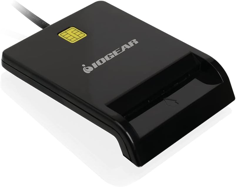 IOGEAR USB Common Access Card (CAC) Reader - EMV Level 1/4.1 Compliant - GSR212