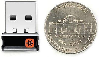 Logitech M705 Marathon Wireless Laser Mouse, 2.4 Ghz Frequency/30 Ft Wireless Range, Right Hand Use, Black