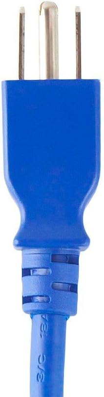 Monoprice Power Cord - NEMA 5-15P to IEC 60320 C13, 18AWG, 10A/1250W, 125V, 3-Prong