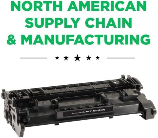 Clover Remanufactured Toner Cartridge Replacement for HP 148A (W1480A) | Black