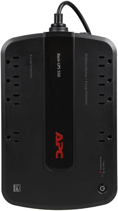 APC Back-UPS Battery Backup and Surge Protector UPS