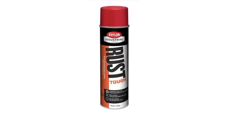 Tough Coat Aerosol Paint Gloss Safety/OSHA Red