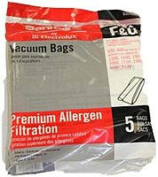 Sanitaire F&G Premium Paper Vacuum Bags, 11-Quart, White, Pack Of 5 Bags