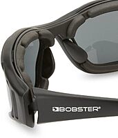 Bobster Raptor 2 Interchangeable Sunglasses, Black Frame/3 Lenses (Smoked, Amber and Clear)